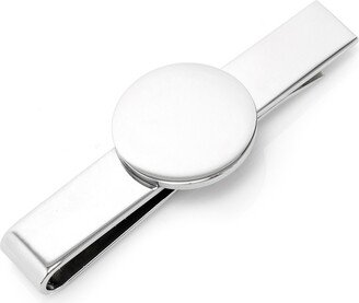 Ox and Bull Trading Co. Stainless Steel Round Infinity Engravable Tie Bar