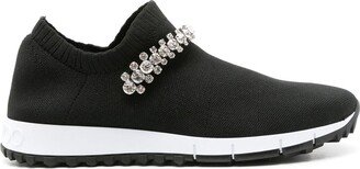 Verona crystal-embellished sneakers