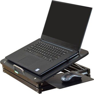 Laptop Stand & Standing Desk Black