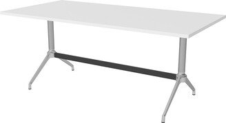 Skutchi Designs, Inc. Small 6 Person Rectangular Conference Table Trestle Base Power Unit