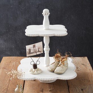 Primrose Two-Tier Stand - 14''W x 14''D x 18''H