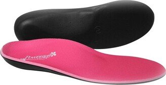 Powerstep Bridge Powerstep Pinnacle Pink Full Length Orthotic Shoe Insoles - F