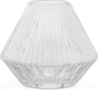 Small Fluted Clear Glass Vase, Created for Macy's