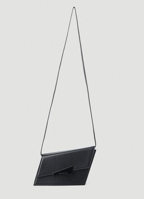 Distortion Shoulder Bag - Man Crossbody Bags Black One Size