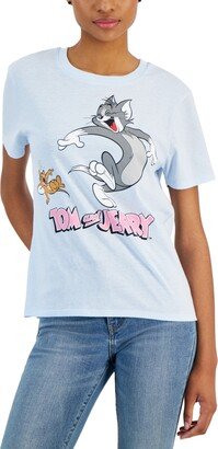 Love Tribe Juniors' Tom and Jerry Short-Sleeve T-Shirt