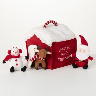 Sullivans Santa And Friends Plush Multicolor 8