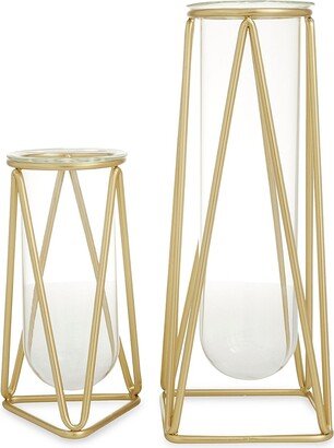 Primrose Valley 2-Piece Glass Vase Set