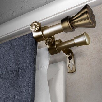 InStyleDesign Drais Double Curtain Rod 5/8-inch dia.