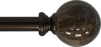 Tom Adjustable Single Curtain Rod 28