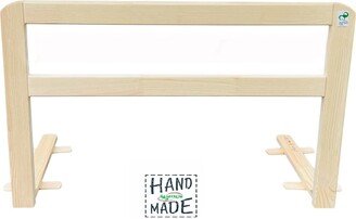 Wooden Baby Bed Safety Guard Rail. Handmade.bed Rails Toddler.eco-Product. Individual