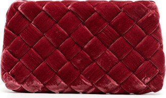 Aviva quilted clutch bag