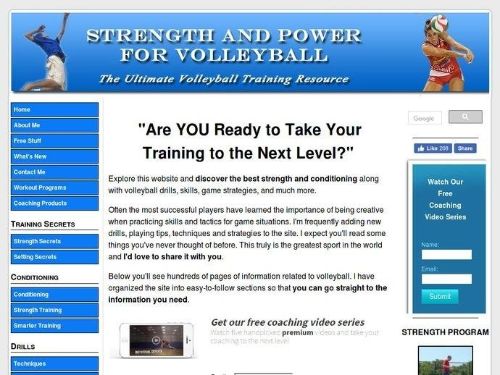Strength-And-Power-For-Volleyball.com Promo Codes & Coupons
