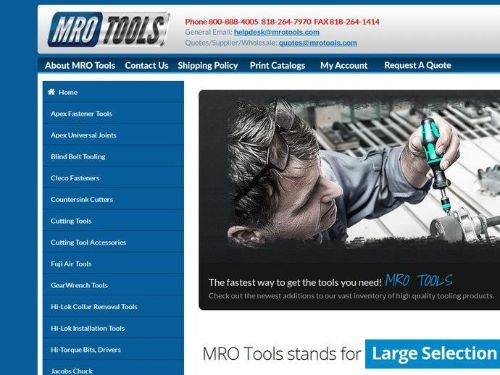 Mro Tools Promo Codes & Coupons