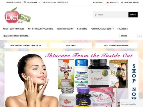 The Diet Shop Promo Codes & Coupons