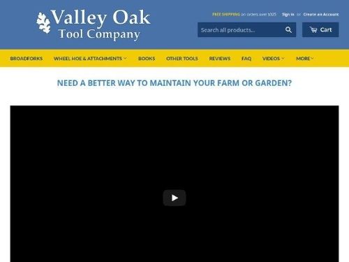 Valley Oak Tool Company Promo Codes & Coupons