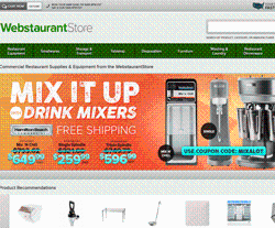 WEBstaurant Store Promo Codes & Coupons
