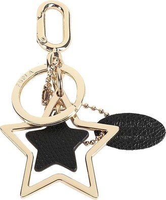 Venus Keyring Star Key Ring Black