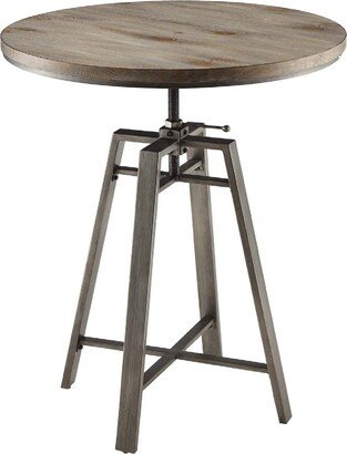 Ajo Bar Table with Swivel Adjustable Height Mechanism