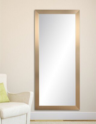 Contemporary Champagne Full Length Mirror