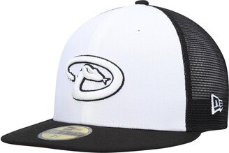 Men's White, Black Arizona Diamondbacks 2023 On-Field Batting Practice 59FIFTY Fitted Hat - White, Black