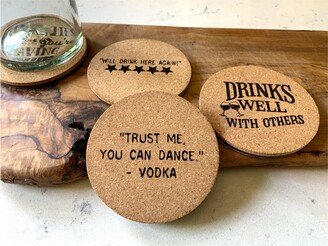 Mix & Match Funny Coasters, 2020 Coasters, Drink Coasters, Funny Gift, Quarantine Birthday, Wine Gift, Personalized Coaster, Offensive Gift, Tea Mat