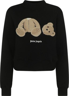 Bear Patch Crewneck Sweatshirt