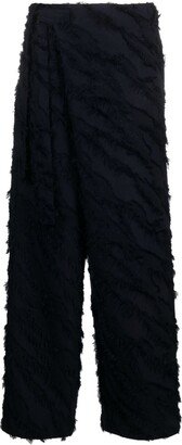 Frayed Wrap Trousers