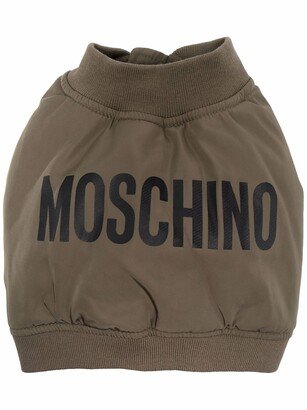 Logo-Print Zip-Up Pet Vest