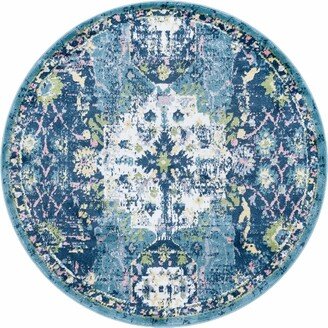 Bayshore Home Clarendon Cla-02 5' x 5' Round Area Rug