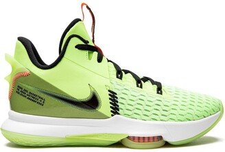 LeBron Witness V Lime Glow sneakers