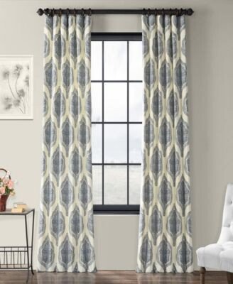 Exclusive Fabrics Furnishings Arabesque Cotton Twill Panels