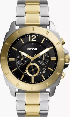 Fossil Outlet Privateer Chronograph Two-Tone Stainless Steel Watch