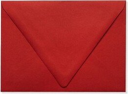 A7 Contour Flap Envelopes 5 1/4 x 7 1/4 50/Box Ruby Red EX-1880-18-50