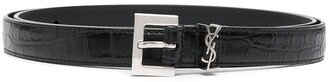 Monogram Buckle Belt-AB