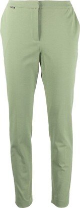 Low-Rise Tapered Trousers-AA