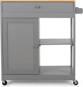 Telfair Kitchen Cart with Wheels