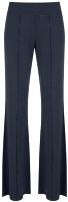 Flared Pleated Trousers-AA