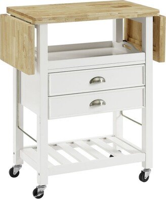 Bristol Double Drop Leaf Kitchen Cart