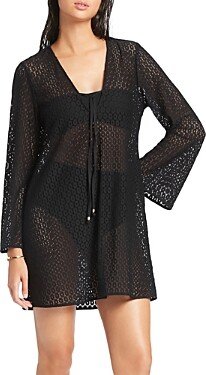 Stretch Lace Kaftan Cover-Up