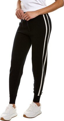 Striped Cashmere Sweatpant