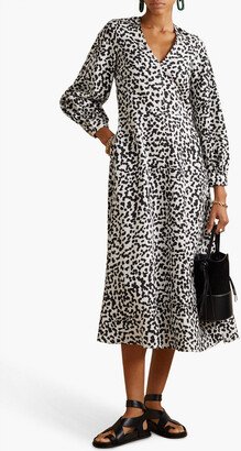 Ramona printed TENCEL™ Lyocell midi dress