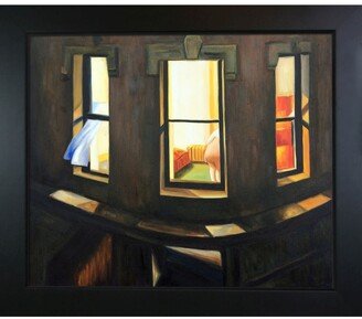 By Overstockart Night Windows with New Age Frame, 24.75 x 28.75