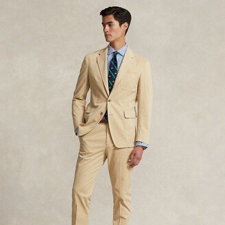 Garment-Dyed Stretch Chino Suit Trouser-AA