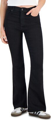 Juniors' High-Rise Flare-Leg Jeans