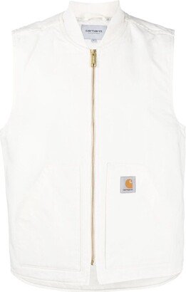 Logo-Patch Organic Cotton Gilet