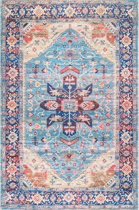 Matilda Flatweave Area Rug, , Blue