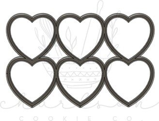 Multi-Cutter Heart No. 3 Cookie Cutter