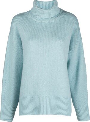 Roll-Neck Cashmere Jumper-BJ