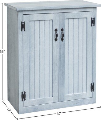 Furniture Pipeline LLC Mason Traditional 36-inch Tall Accent Cabinet with 2 Doors