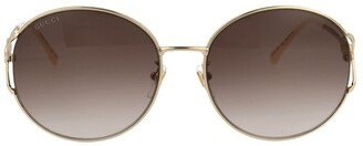 Round Frame Sunglasses-AX